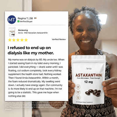 Arvia - Astaxanthin 12mg Softgels