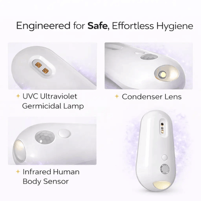 Self Cleaning UV Toilet Sanitizer & Night Light